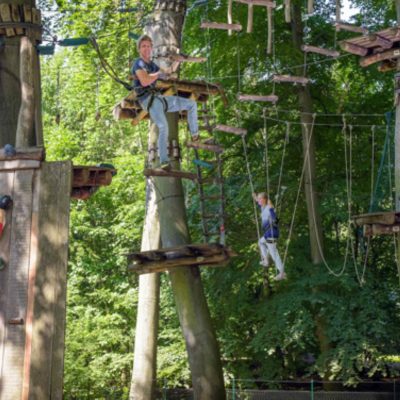 Waldhochseilgarten Kletterwand